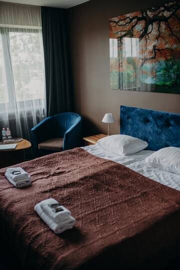 Фото номера Стандартный двухместный номер с 1 кроватью Отель Comfort Hotel Kuldiga г. Кулдига 7