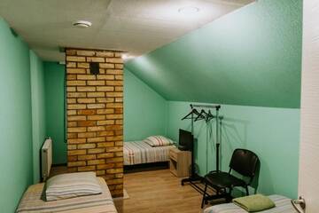 Фото номера Трехместный номер Гостевой дом Viesu nams Pupa г. Кулдига 2