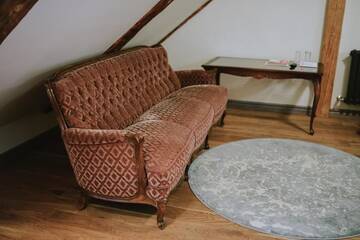Фото номера Бутик-номер в мансарде Отель Boutique Hotel Virkas muiža г. Кулдига 19