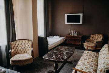 Фото номера Стандартный трехместный номер Отель Boutique Hotel Virkas muiža г. Кулдига 7